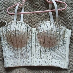 Windsor Classic White Bustier